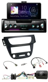 Автомагнитола для Renault Megane/Fluence 2012–2014 Pioneer USB Bluetooth DAB