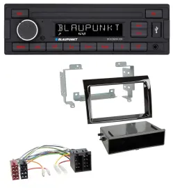 Blaupunkt MP3 AUX USB 1DIN Autoradio für Fiat Ducato Citroen Jumper 06-11 piano
