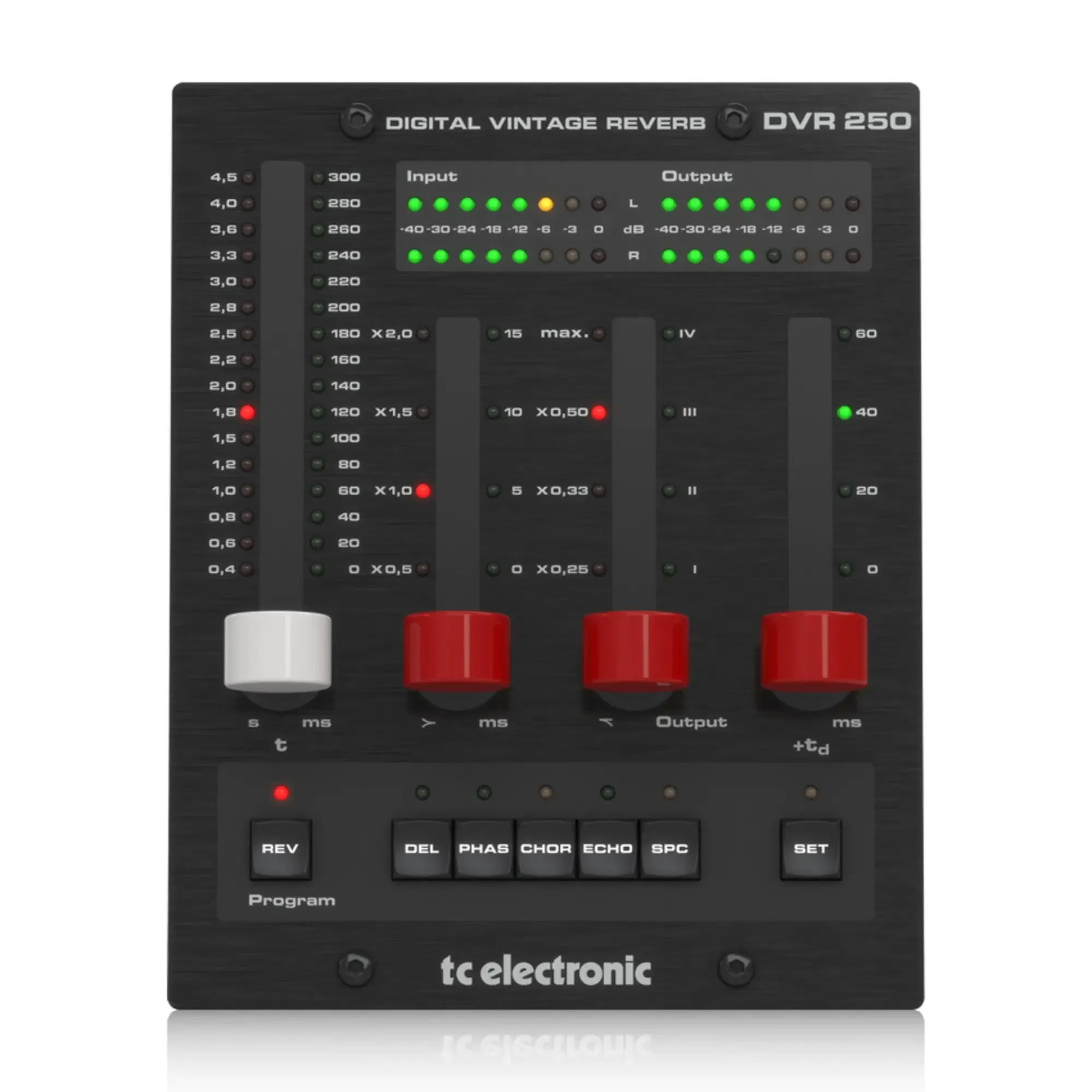 Midi-контроллер TC Electronic DVR250 DT с плагином Digital Vintage Reverb