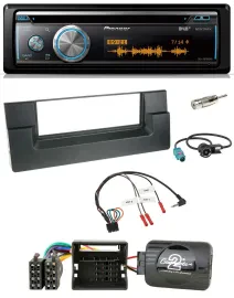 Pioneer Lenkrad DAB USB CD Bluetooth Autoradio für BMW 5er E39 01-04 Aktivsystem