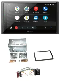 Автомагнитола для Alfa Romeo 159/Brera/Spider Pioneer 2-DIN DAB, Bluetooth, USB, MP3