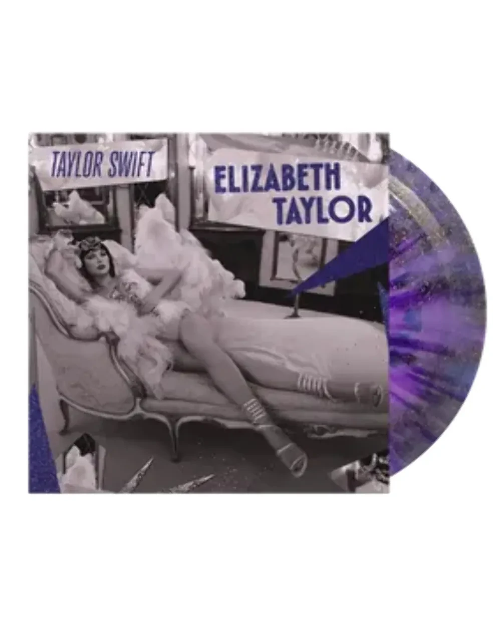 Виниловая пластинка Taylor Swift - Elizabeth Taylor [7"] [Cry My Eyes Violet Glitter Vinyl] RSD 2026