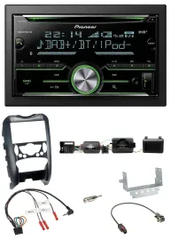 Pioneer Bluetooth Lenkrad DAB 2DIN USB CD Autoradio für Mini Cooper 06-14 Parkse