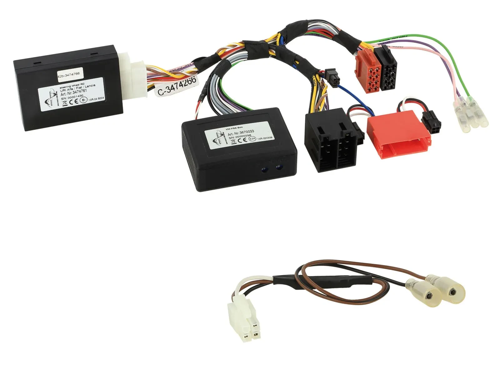 ACV CAN-Bus- Lenkradadapter für Alfa Romeo Fiat ISO ISO BlueMe Blaupunkt China H