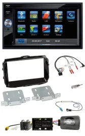 Blaupunkt SD Bluetooth 2DIN MP3 USB Lenkrad Autoradio für Alfa Giulietta 2014-20