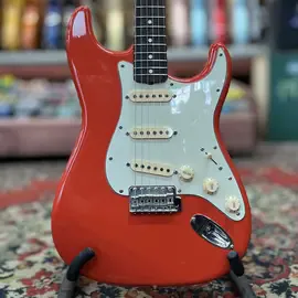 Электрогитара Fender Stratocaster Fiesta Red S-S-S Japan 1980's