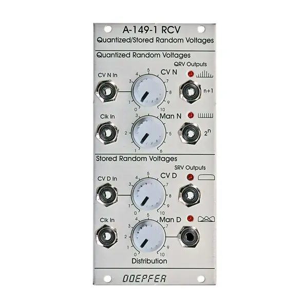 Модульный студийный синтезатор Doepfer A-149-1 Quantized Stored Random CV - Random Modular Synthesizer