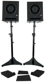 Активный студийный монитор PreSonus Eris Pro 4 Black со стойкой (пара)