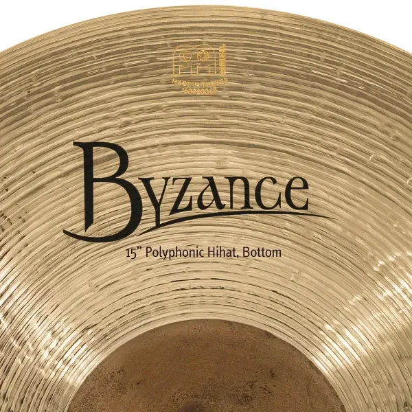 MEINL B15POH-B Byzance Brilliant Polyphonic Hihat