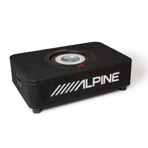 Alpine RS-SB10 | 1800W Max 10” 2 Ohm Loaded Subwoofer Enclosure