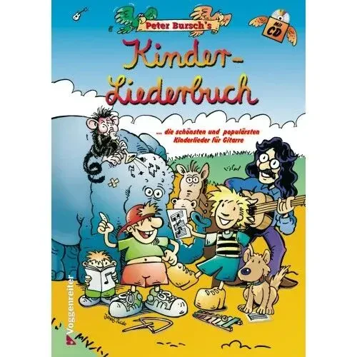 Учебное пособие Voggenreiter Peter Burschs Kinder-Liederbuch (+CD)