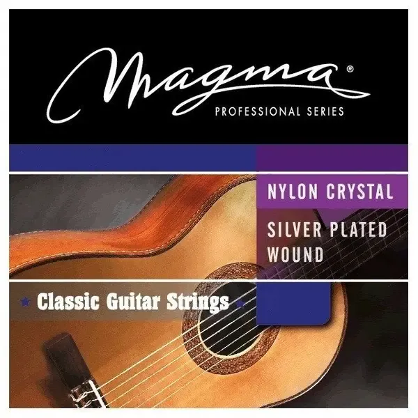 Струна 4 для классической гитары Magma Strings GC114 Серия: Nylon Crystal Silver Plated Wound