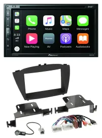 Pioneer DVD 2DIN MP3 DAB Bluetooth USB Autoradio für Hyundai ix35 ab 13 AUX USB