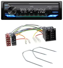 JVC Bluetooth DAB USB MP3 Autoradio für Seat Toledo 1 1991-1999 Ibiza 1984-1993