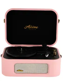Виниловый проигрыватель Alive Audio STORIES Rose Wine c Bluetooth