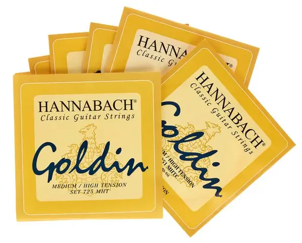 Струны для классической гитары Hannabach 725MHT GOLDIN 28-44