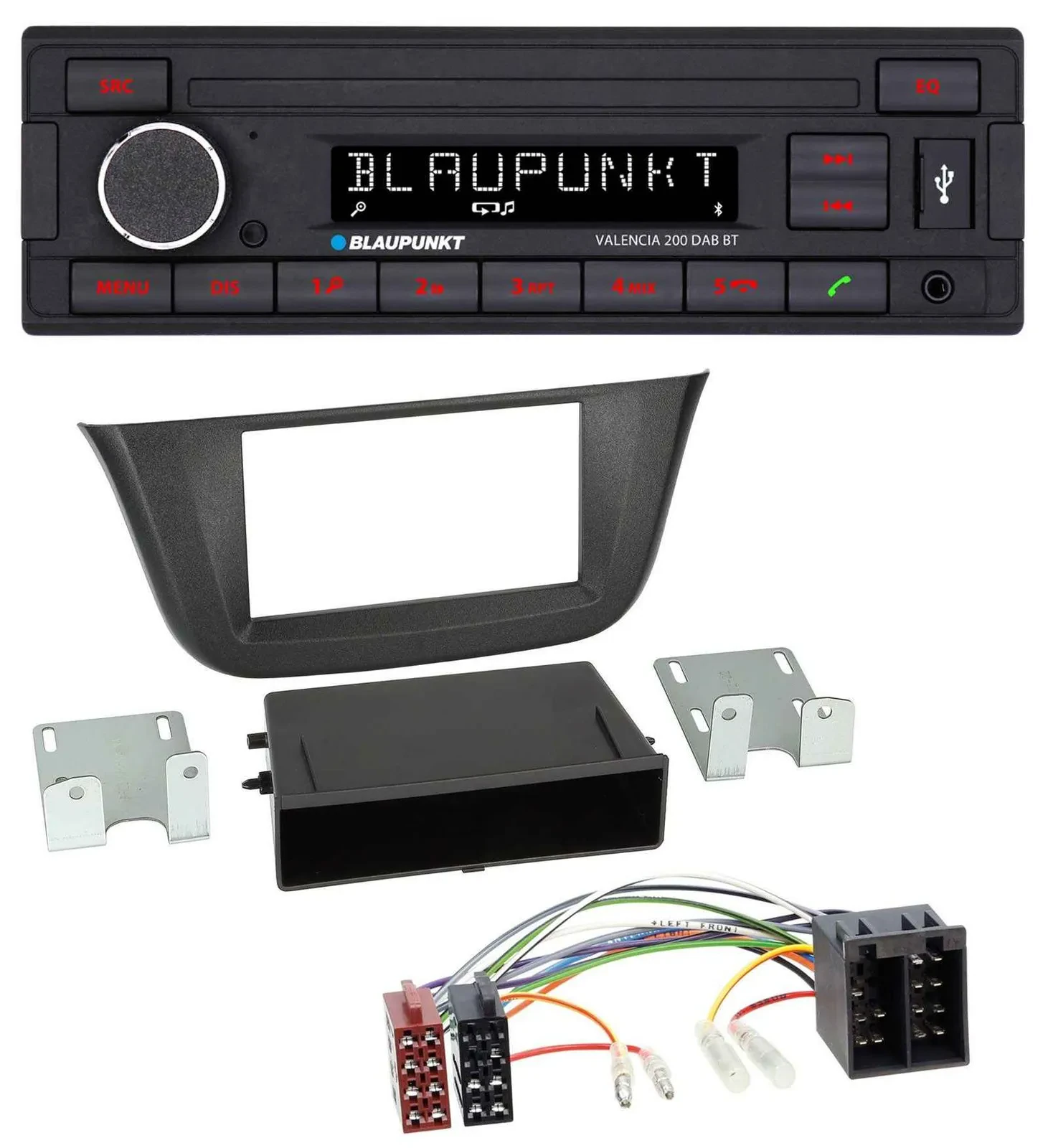 Blaupunkt DAB MP3 Bluetooth USB Autoradio für Iveco Daily (ab 2014)