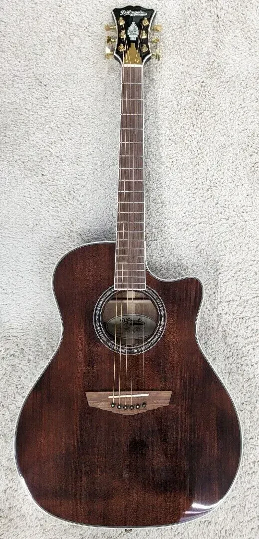 Электроакустическая гитара D'Angelico Excel Gramercy XT Walnut Stain Natural с кейсом