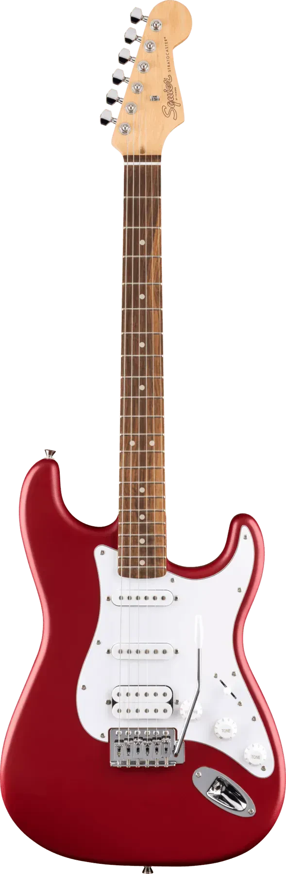 Электрогитара Squier by Fender Debut Stratocaster HSS LRL DKR Dakota Red
