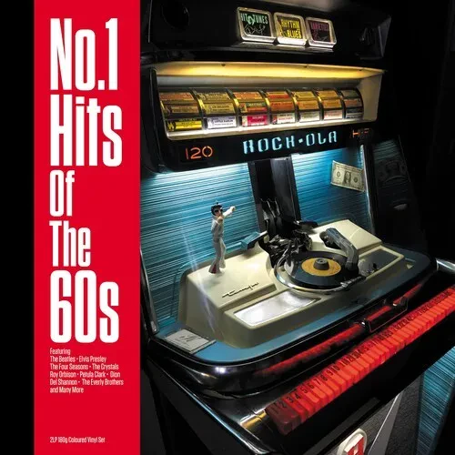 Виниловая пластинка No 1 Hits Of The 60' - No 1 Hits Of The 60's / Various - Red Vinyl [New Vinyl LP