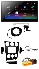 Pioneer DAB MP3 Bluetooth 2DIN USB Autoradio für Mazda 6 (2006-2008)
