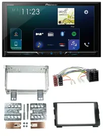 Pioneer MP3 Bluetooth USB 2DIN DAB Autoradio für Kia Ceed 09-12 proCeed 11-13