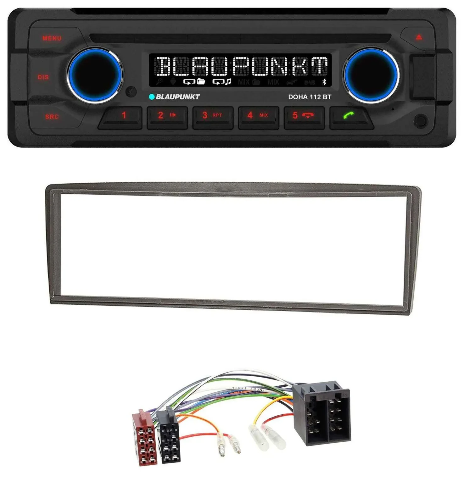Blaupunkt AUX MP3 CD Bluetooth USB Autoradio für Alfa Romeo GTV (ab 2004)