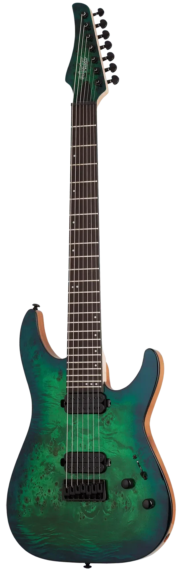 Электрогитара Schecter C-7 Pro Aqua Burst