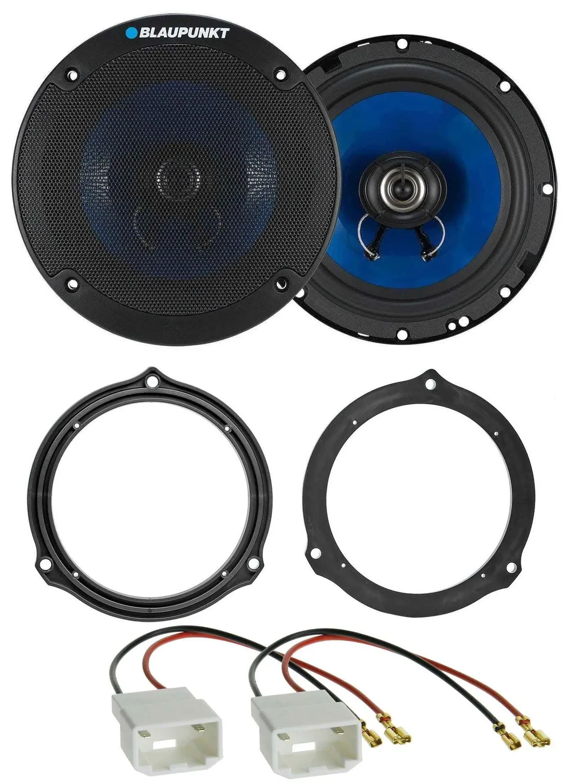 Blaupunkt 2-Wege 250Watt 16,5cm Lautsprecher für Ford C-Max S-Max Hecktür Auto B