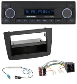 Автомагнитола для Alfa Romeo Mito 955 (2008–2014) Blaupunkt DAB, USB, Bluetooth, MP3, ISO, черная