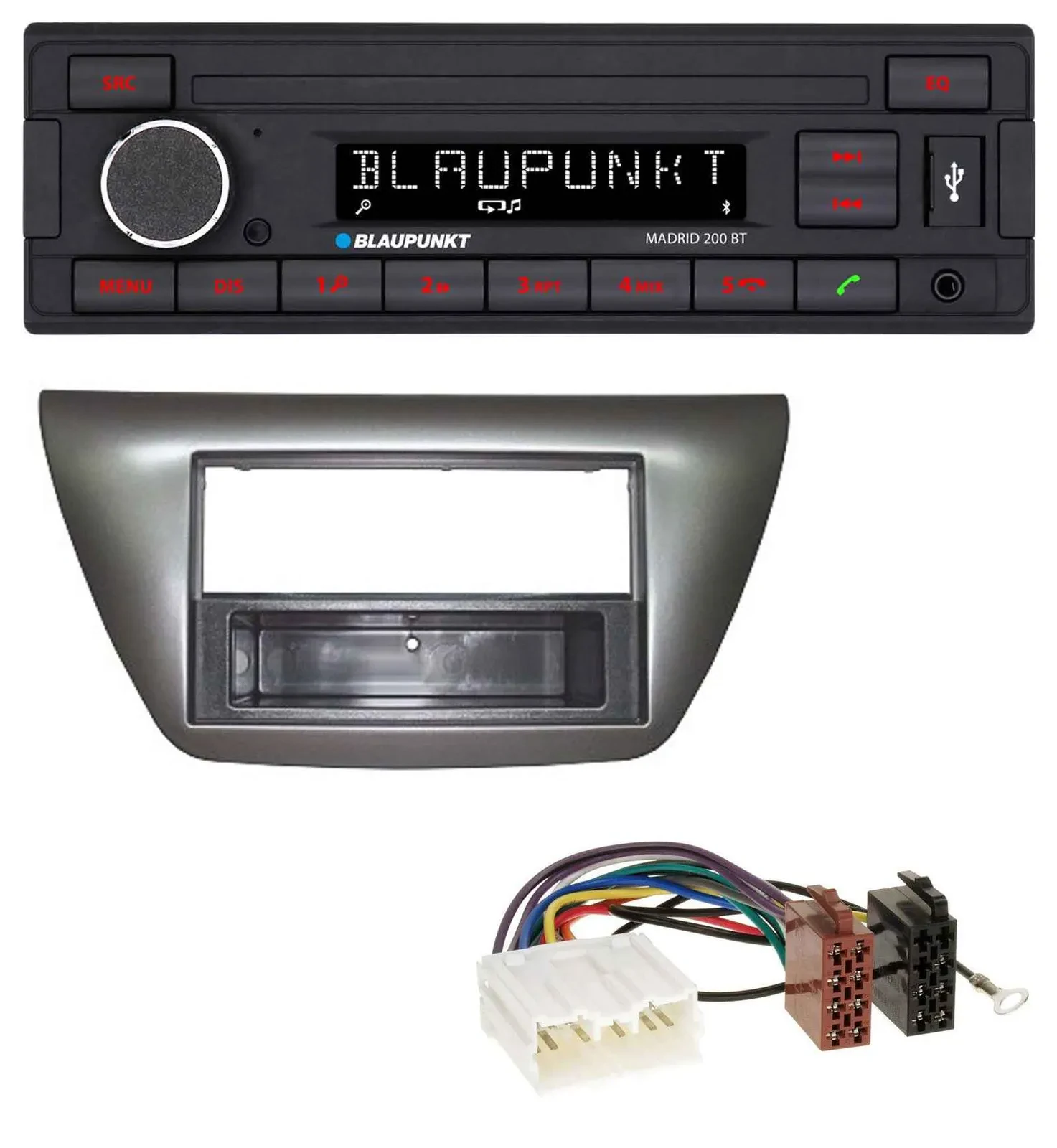 Blaupunkt USB AUX Bluetooth MP3 Autoradio für Mitsubishi Lancer Evo 2004-2008