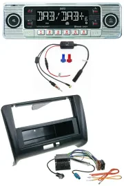 Dietz DAB USB MP3 Bluetooth Autoradio für Audi TT (2006-2014) - Quadlock
