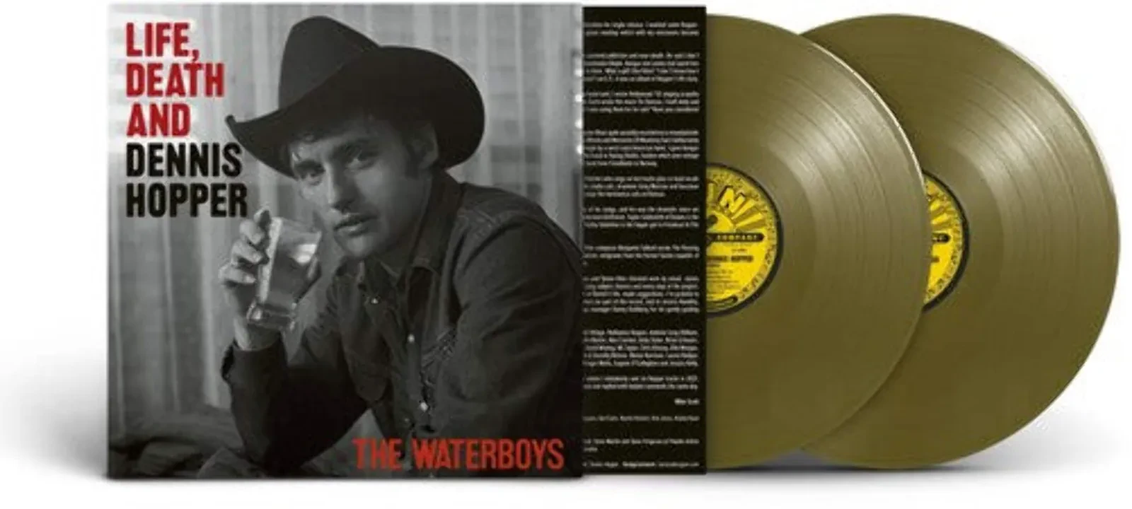 Виниловая пластинка The Waterboys – Life, Death and Dennis Hopper (2 LP, цветной винил) (Релиз 2025)