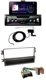 Автомагнитола Pioneer DAB, Bluetooth, MP3, USB для Kia Carnival 2001–2006, Carens с 2003