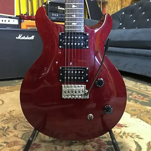 Электрогитара PRS SE Santana HH Red w/gigbag Indonesia 2020s
