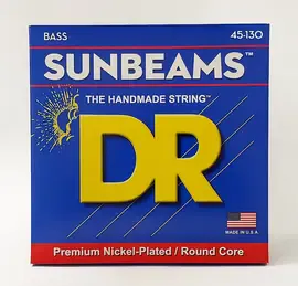 Струны для бас-гитары DR Strings SUNBEAM DR NMR5-130, 45 - 130