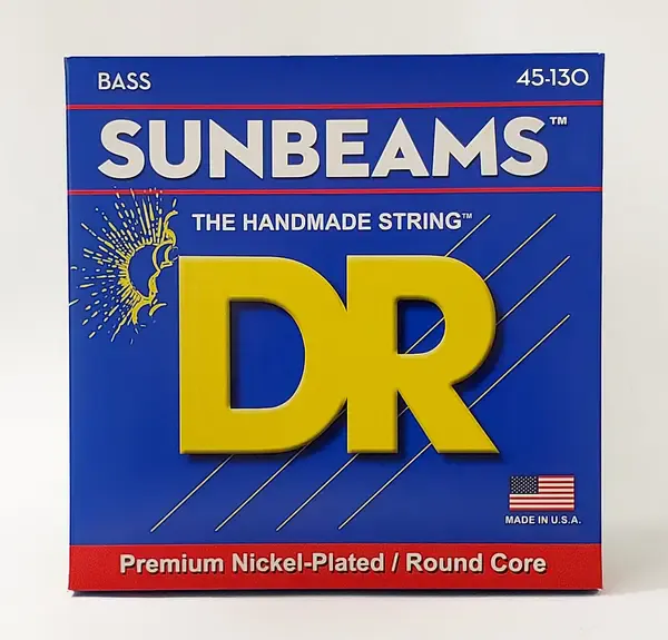 Струны для бас-гитары DR Strings SUNBEAM DR NMR5-130, 45 - 130