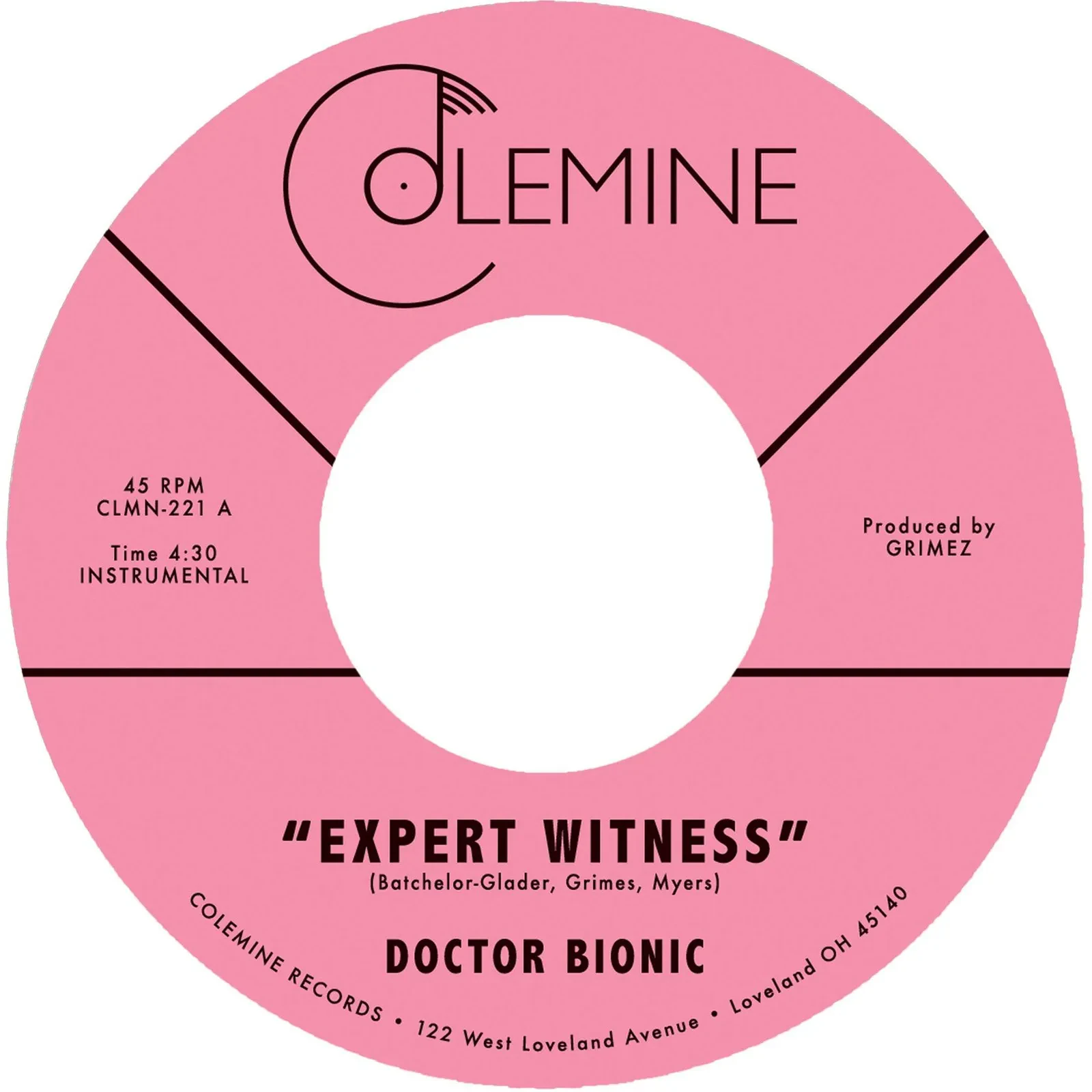 Виниловая пластинка Doctor Bionic – Expert Witness / Mistake (Релиз 2026)