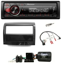 Pioneer Bluetooth USB DAB Lenkrad Autoradio für Fiat Ducato 2012-2015 Piano