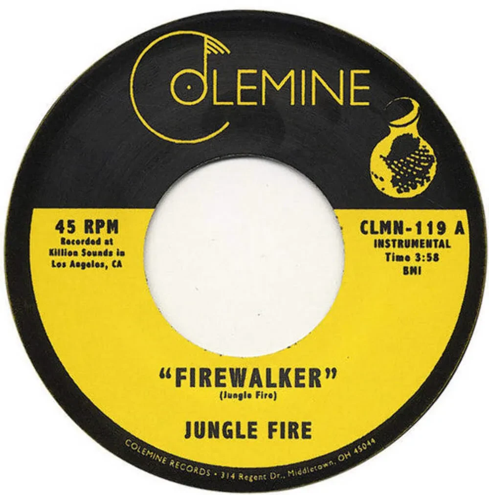 Виниловая пластинка Jungle Fire – Firewalker / Chalupa 7" (Релиз 2013)
