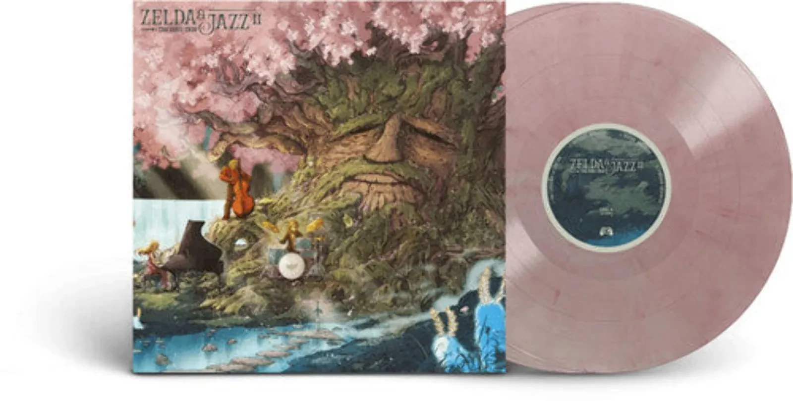 Deku Trio - Zelda & Jazz II [Pink & Blue Vinyl] NEW Vinyl LP