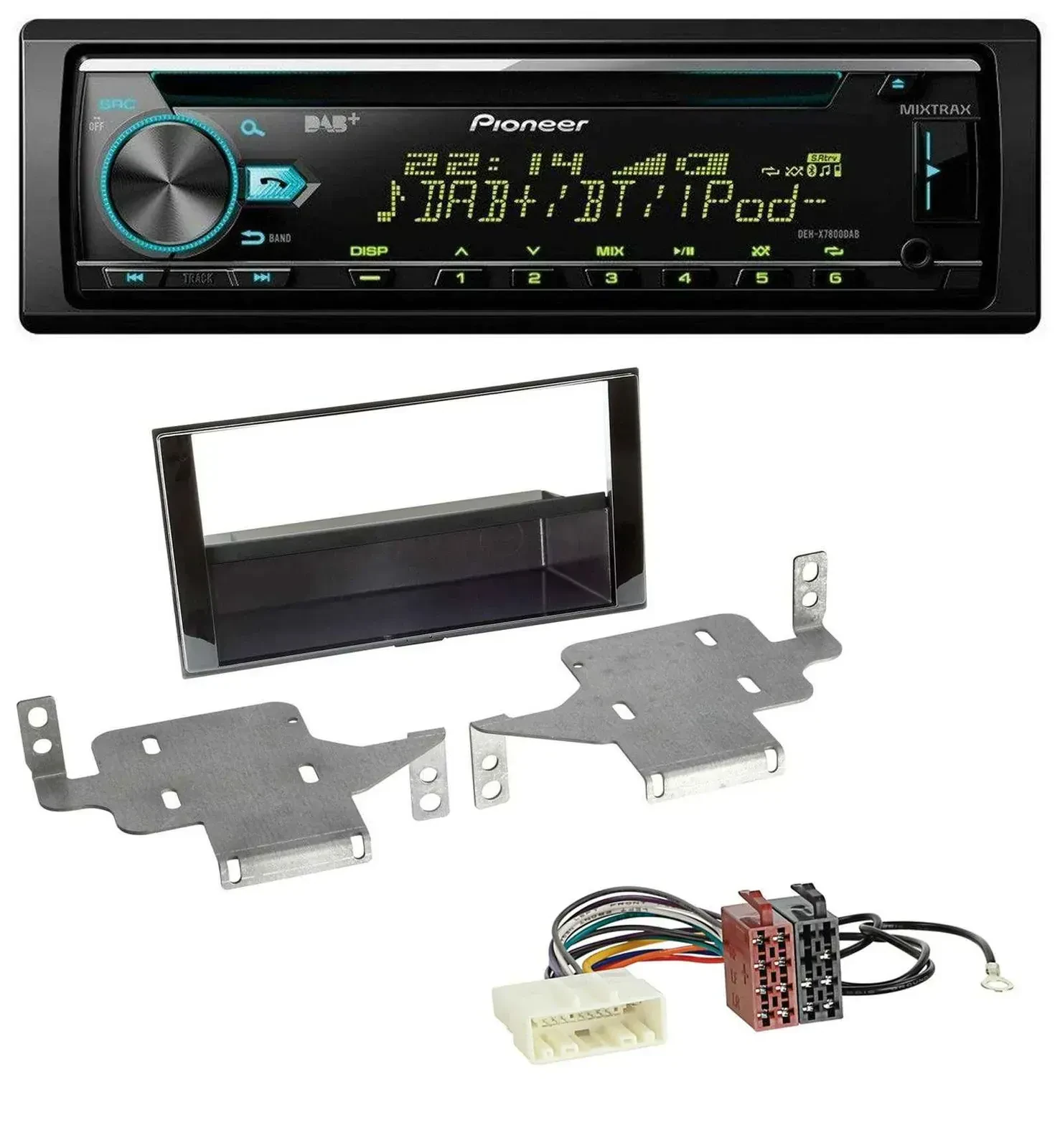 Автомагнитола Pioneer DAB MP3 CD USB Bluetooth для Nissan Juke (с 2014)