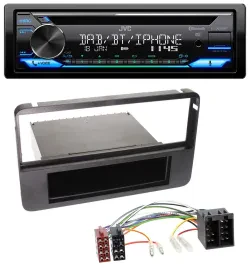 JVC Bluetooth MP3 USB DAB CD Autoradio für Alfa Romeo 159 Brera Spider 06-10