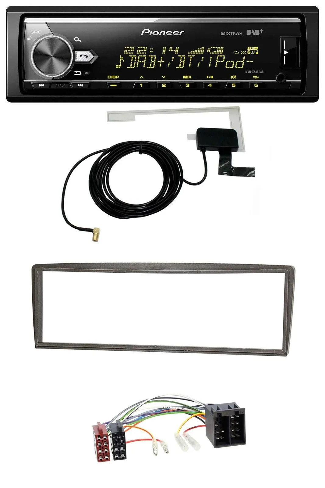 Автомагнитола Pioneer Bluetooth DAB USB MP3 для Alfa Romeo GTV (с 2004)