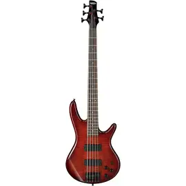 Бас-гитара Ibanez Gio GSR205SM Charcoal Brown Burst