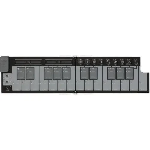 MIDI-клавиатура Korg nanoKEY Fold 25-Key White (ограниченная серия)