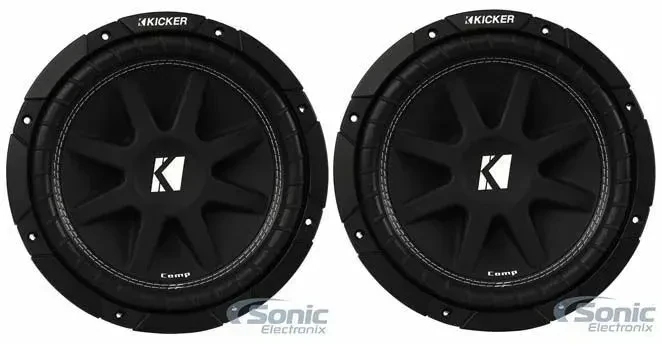 Сабвуфер пассивный для автомобиля Kicker 43C104 Comp Series 10" 150 Вт RMS 4 Ом