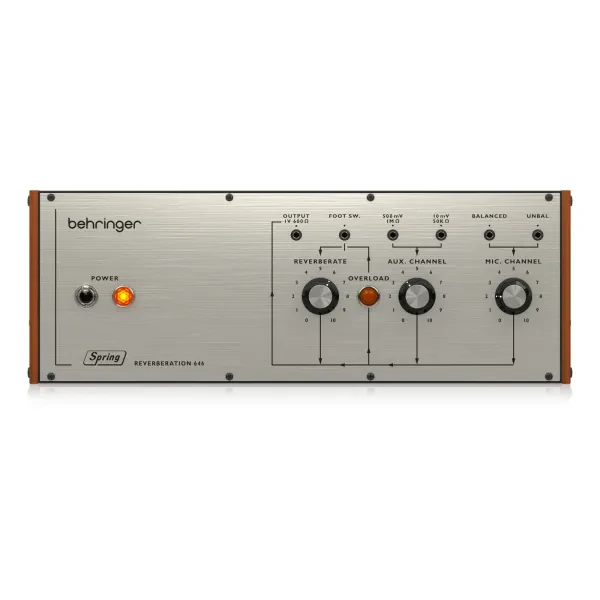 Behringer Spring Reverberation 646 - Analog Effekt für Tasteninstrumente