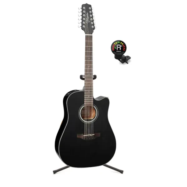 Takamine GD30CE 12 12 String Right Hand Acoustic Electric Guitar Bundle