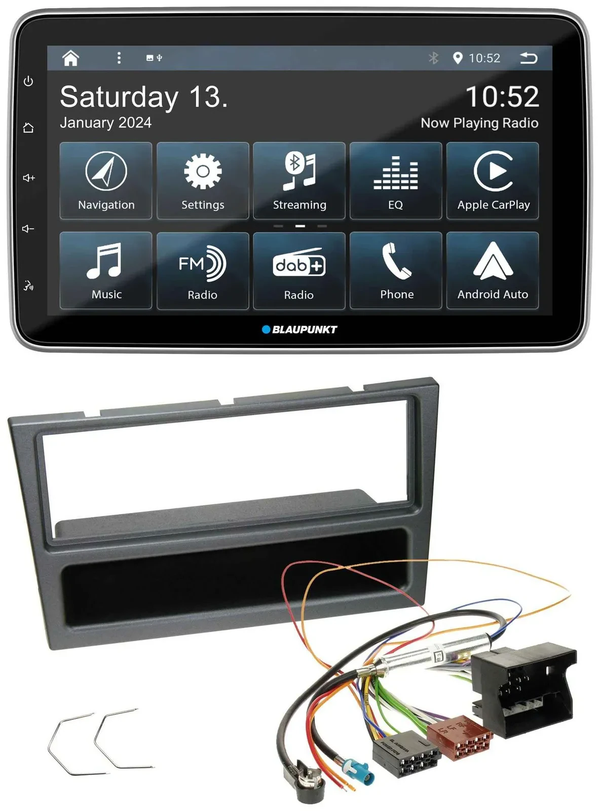 Blaupunkt USB DAB SD MP3 Bluetooth Autoradio für Opel Corsa C Meriva Vectra C Si